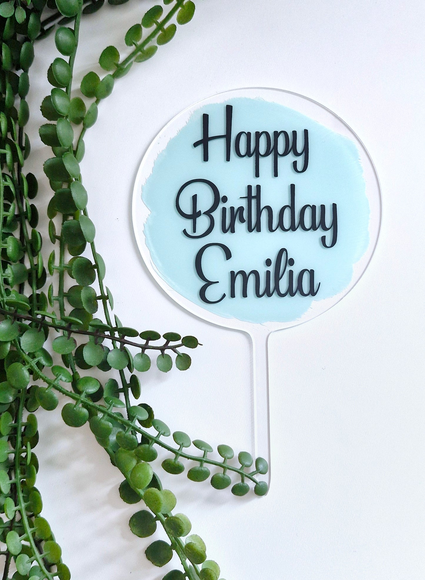 Personalised Birthday Cake Topper – Perfect for your celebration